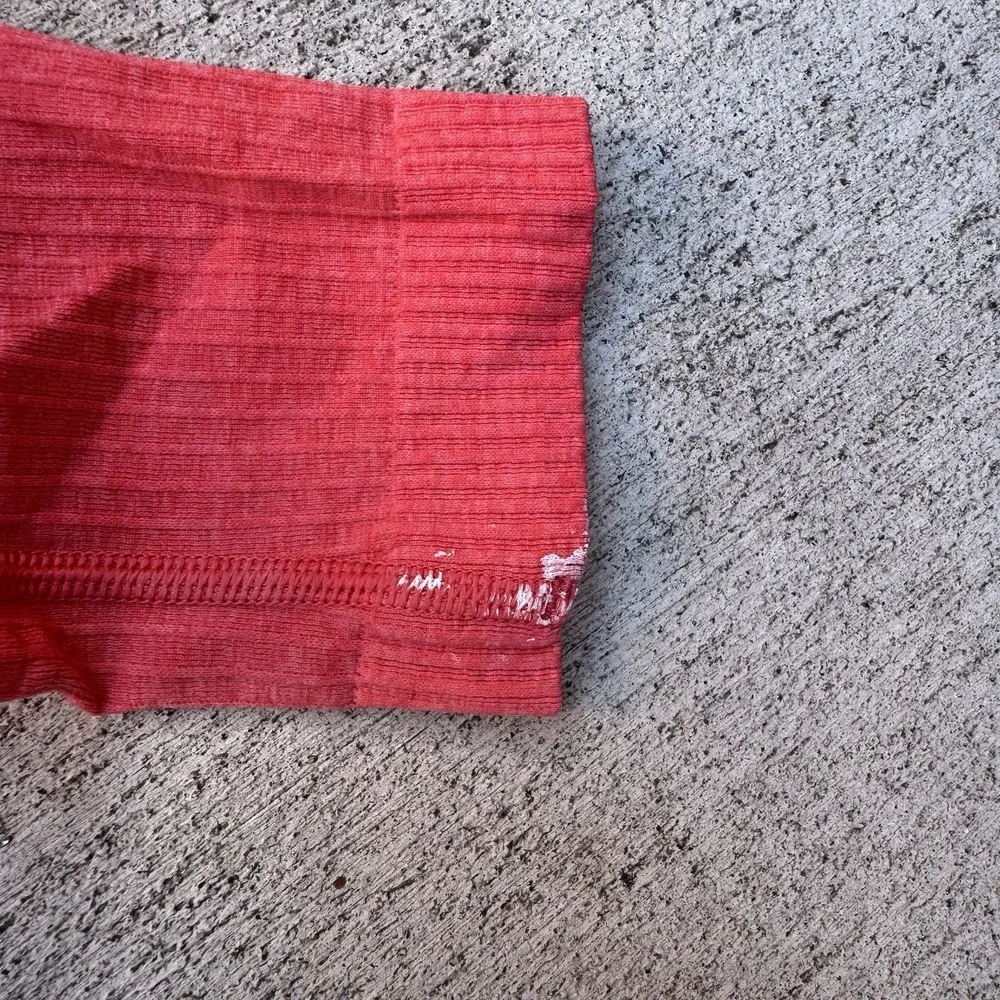 Lululemon Ebb to Street Long Sleeve‎ Shirt Pale Raspberry Size 8